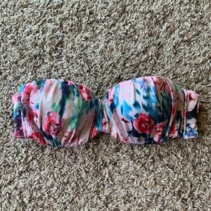 H&M strapless bandeau swim bikini 34B